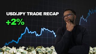 USD/JPY Trade Recap | +2% Gain | Smart Risk Management & Technical Setup