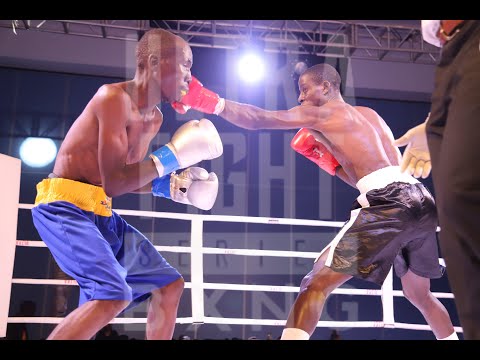 SUPER FLYWEIGHT NATIONAL TITLE 10 ROUNDS WILSON OLEMBO VS JOSEPH AKAHONYA