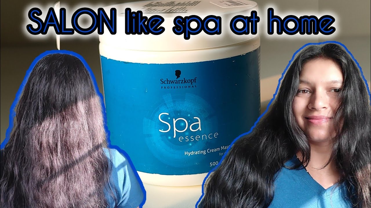 Salon Like Hair Spa At Home Using Schwarzkopf 😍 | Soft & Shiny Hair