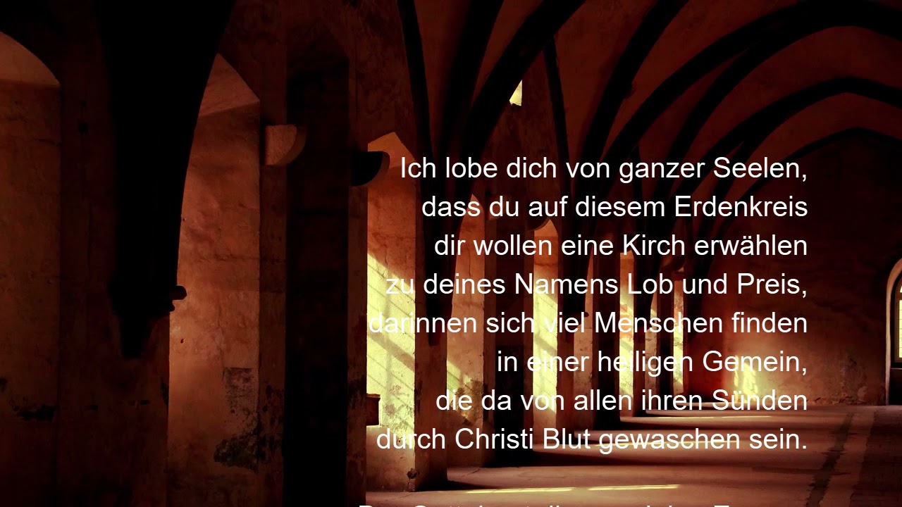 EG 250 - Ich lobe dich von ganzer Seelen