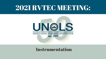 2021 Virtual RVTEC Thu Oct 28 Instrumentation