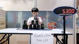 Sport Stacking freestyle - 4x3-6-3 // 15.264 - time_c55