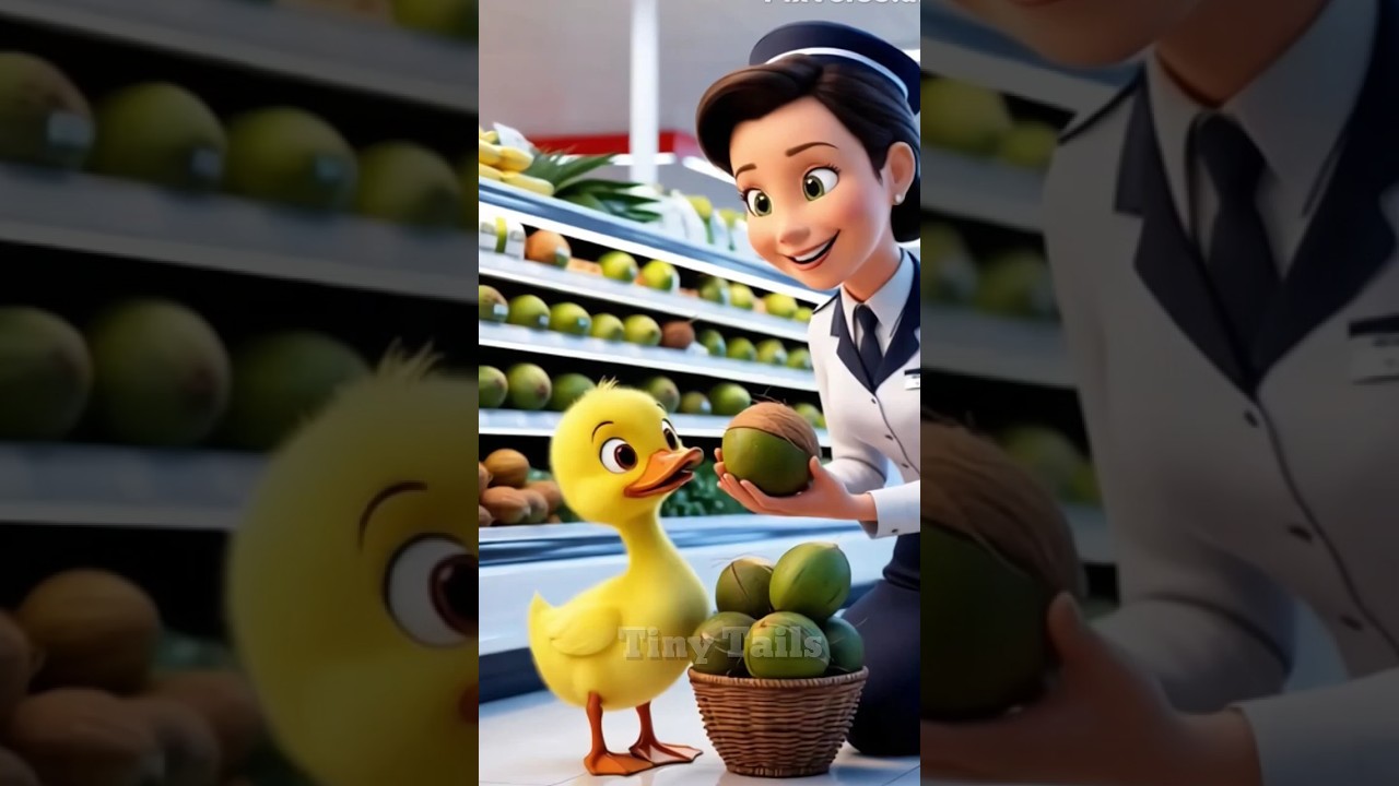 Little ducks and green-skinned coconuts 🥝🌲