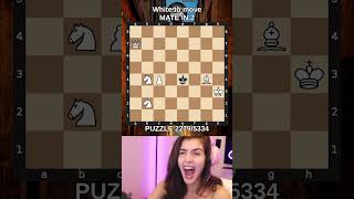 Mate in 2 🧩2279\/5334 #chess #puzzle #learnchesstactics #magnuscarlsen #gukesh #chessbooks #matein2