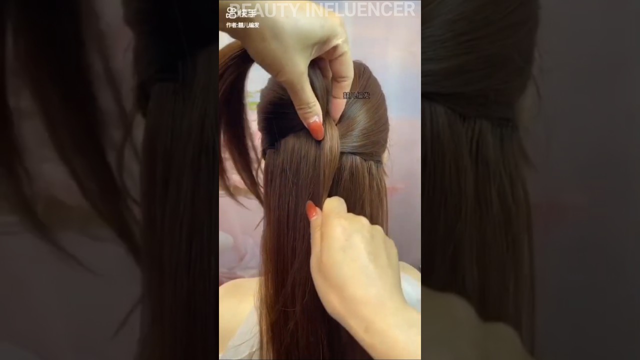 KOREAN STYLE CLAW CLIP TWIST HAIRSTYLE.  