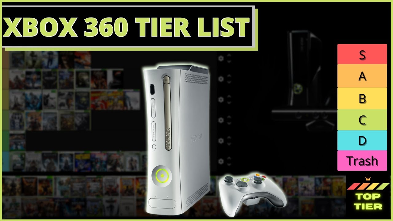 Xbox 360 Tier List [Best Xbox 360 Games Ranked + Discussion] YouTube