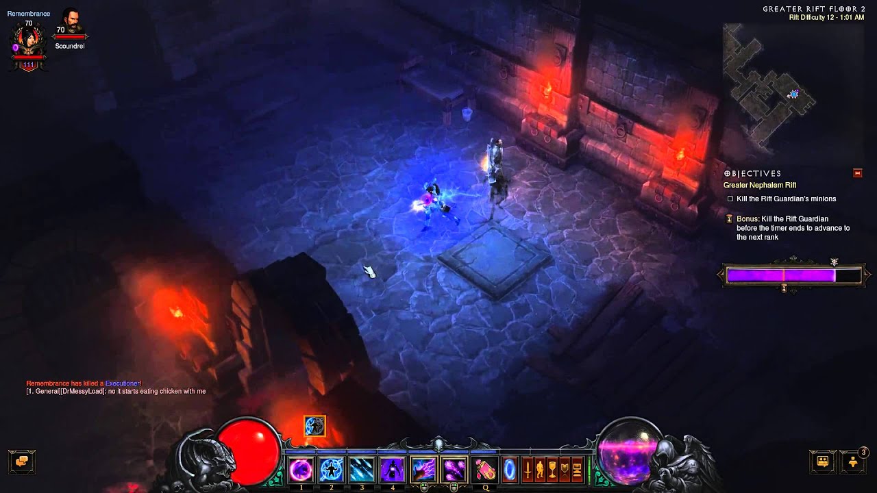 Diablo III - Solo Greater Rift (12) [1080p]