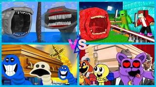 THE BLOO El Gran Majá no Minecraft part 2 VS TRALALERO TRALALA in Maizen Minecraft VS HUNGRY SNAKE