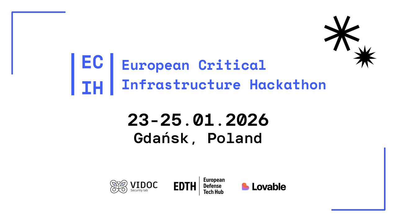 European Critical Infrastructure Hackathon 2026 | Official Aftermovie