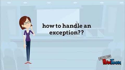 ANIMATED VIDEO ON EXCEPTION HANDLING IN JAVA || BUILT IN EXCEPTIONS IN JAVA