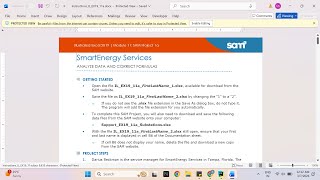 Illustrated Excel 2019 | Module 11: SAM Project 1a SmartEnergy Services