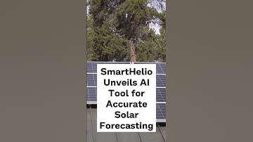 SmartHelio Unveils AI Tool for Accurate Solar Forecasting #ai#techai#solar #solarsystem#solarenergy