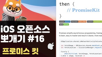 취준생을 위한 아이폰 앱개발 오픈소스 뽀개기 프로미스킷 iOS UIKit 비동기 처리 fundamental Tutorial (2021)  - ios PromiseKit