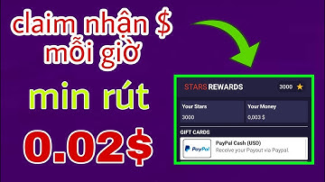 XEM QUẢNG CÁO VÀ LÀM KHẢO SÁT KIẾM TIỀN PAYPAL MIỄN PHÍ TỪ APP STARSREWARDS
