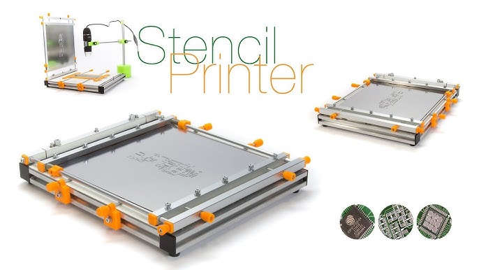 4-Axis PCB Stencil Printer - 3D printed - Dengler Mechatronik GmbH