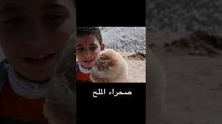 ⁣صحرا الملح