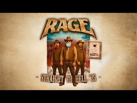 RAGE - Straight To Hell '25 (Official Video)