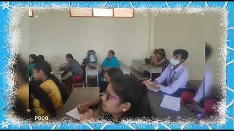 english text based presentation by B Sc students