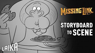 “Yak Cookies“ Storyboard To Scene — Missing Link | Laika Studios