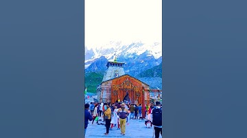 #jay #shree #kedarnath 🔱🙏 #temple #jyotirling #bholenath #mahadev #mahakal #shorts #status #video