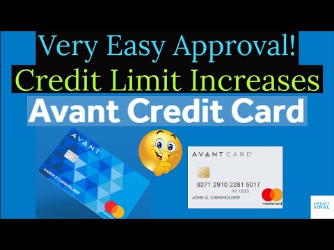 $1000 Limit ! Very Easy Approval ! Great Credit Builder Credit Card?! Avant Credit Card Review