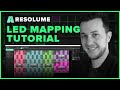 Resolume advanced output  led screen mapping  quick start tutorial