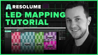 Resolume Advanced Output | LED Screen Mapping | Quick Start Tutorial