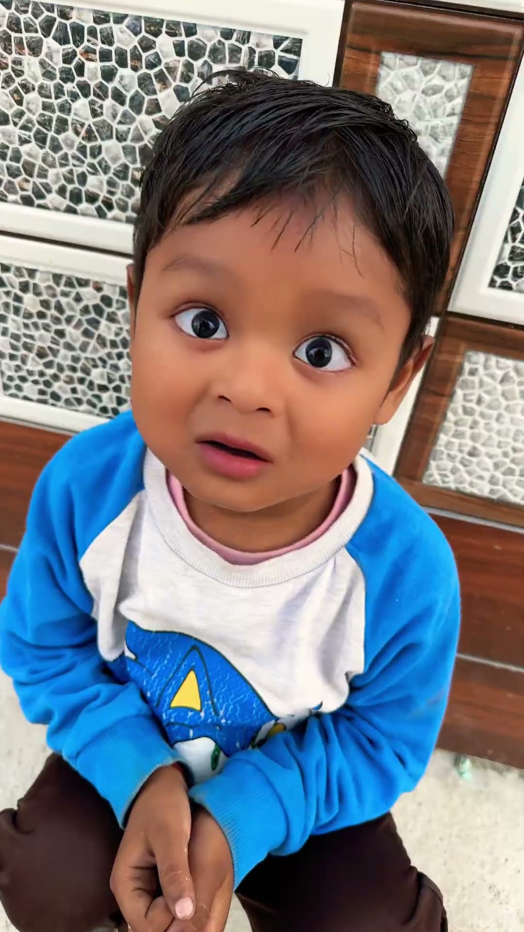 Cute Sa Bachche To Mere Ko Dara Diya ?? #shorts #yt #viralvideo #cute