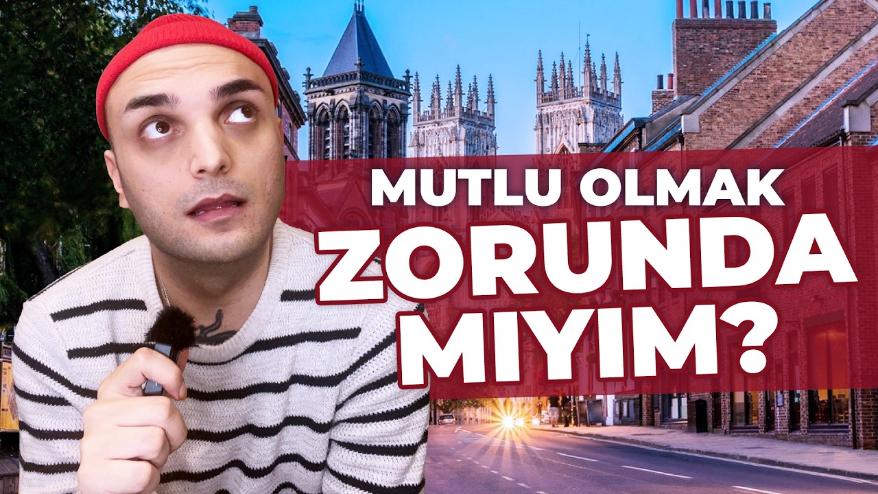 Mutlu Olmak Zorunda Değiliz... Belki de Amacımız Huzur Olmalı?