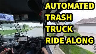 Automated Trash Truck Ride - Ride Along 15mins