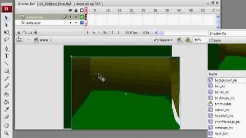 Flash Shooter Game 2 - Actionscript 2.0