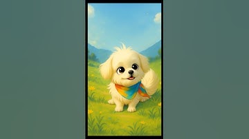 Sing Along with Poya 🎤 | English Lip Sync TestPeki   #cute #baby #pets #kidssong #love