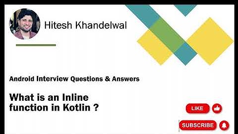 Inline function In Kotlin | Android Interview Questions | Kotlin Questions | 2024 #android #kotlin
