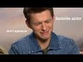 tom holland just being tom holland for 3 mins
