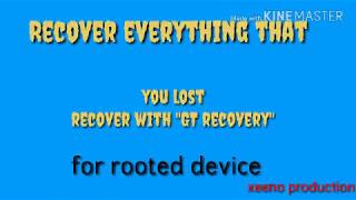 How to recover anything with GT recovery screenshot 2