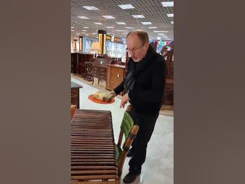Стильный реечный столик для небанальных интерьеров - YouTube