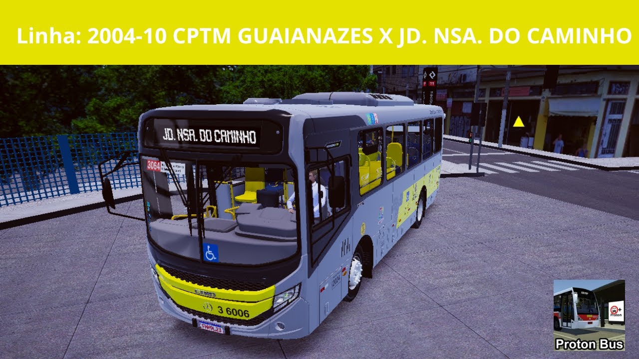 Proton Bus Simulator - Caio Apache Vip V MB: 1619 OD - Linha:2004-10