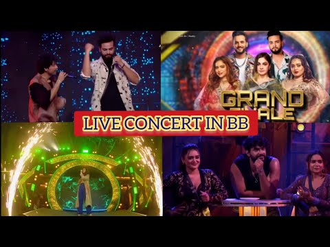 Concert in bigg boss | asees kaur and tony kakkar in bigg boss | Elvish manisha dance in bigg boss
