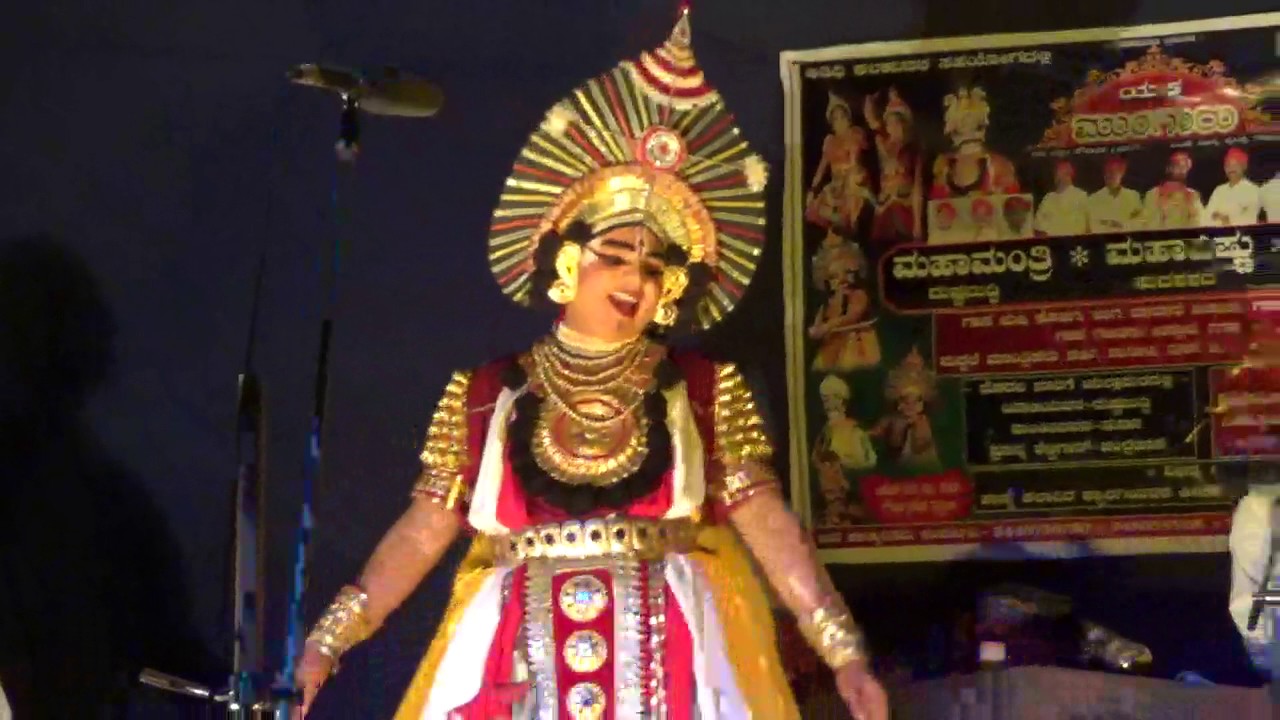 Yakshagana 2017-Ahaha en sobagu-ಶ್ರೀ ಹಿಲ್ಲೂರು, ಶ್ರೀ ಕರ್ಕಿ, ಶ್ರೀ ಪ್ರಮೋದ್ , ಶ್ರೀ ಪ್ರಸನ್ನ ಶೆಟ್ಟಿಗಾರ