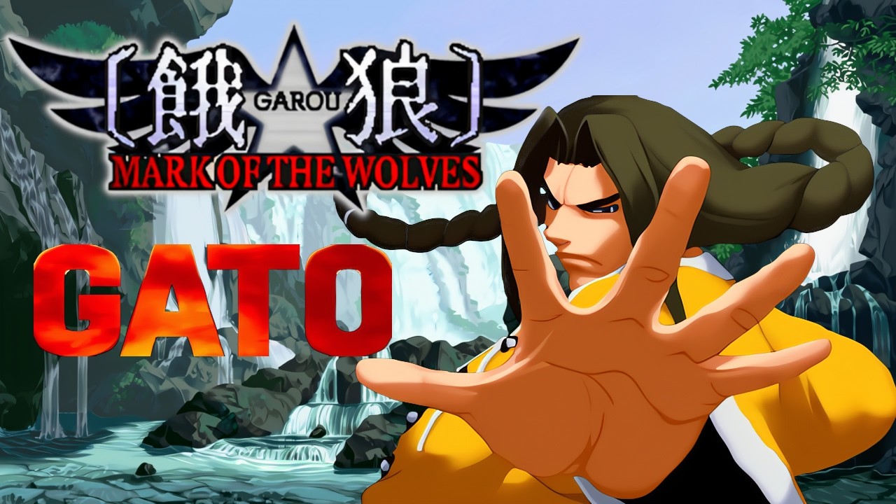 Garou: Mark of the Wolves - Gato [Playthtough] (Neo Geo MVS) 餓狼