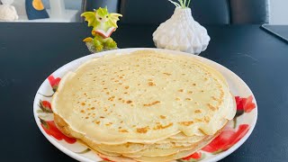 Вкусные и быстрые блины на Масленицу!Yummy and quick crepes/ blini for Maslenitza.