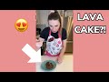 Baking A Chocolate Lava Cake From Scratch! #SHORTS