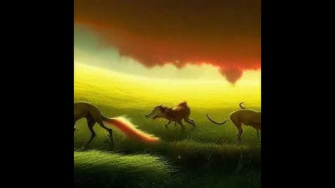 🔴 Dog Run - Stable Diffusion Artificial Intelligence 🔴