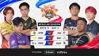 🔴LIVE | MPL PH S13 | FILIPINO-Week 5 Day 2