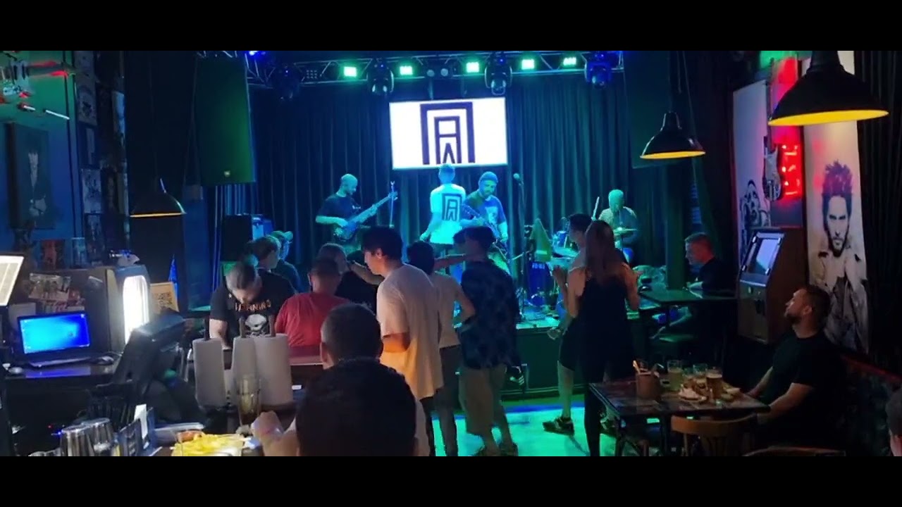 Группа «Пал» - трек «Рагга». Выступление в Краснодарском The Rock Bar Small Stage.