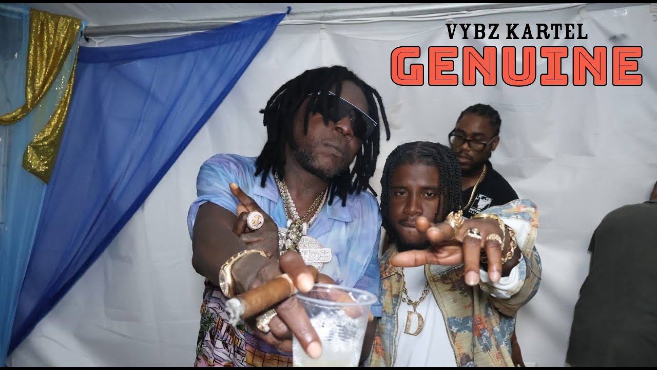 Vybz Kartel, Tony Curtis - Genuine (Official Music Visualizer)