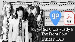 Red Cross - Lady In The Front Row Guitar Tabs [TABS]