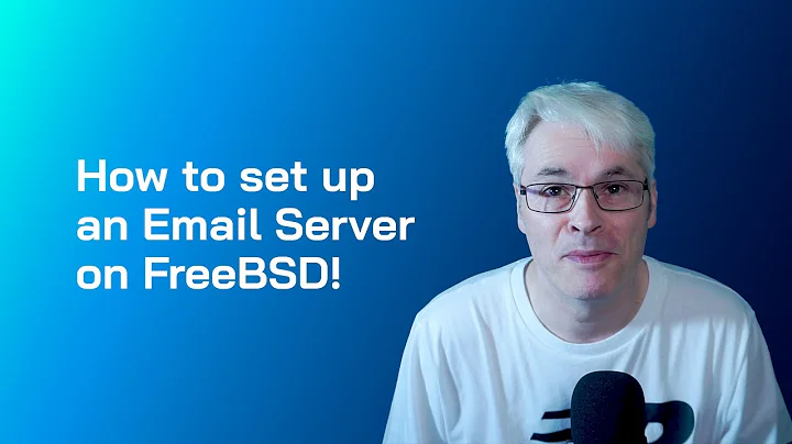 Set up an Email server on FreeBSD