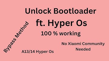Unlock bootloader on Any Xiaomi Device running on Hyperos , Bypass method 🔥🔥