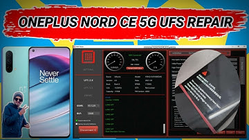 OnePlus Nord CE 5G UFS Repair | OnePlus CE 5G Dump File | The current image have been destroyed